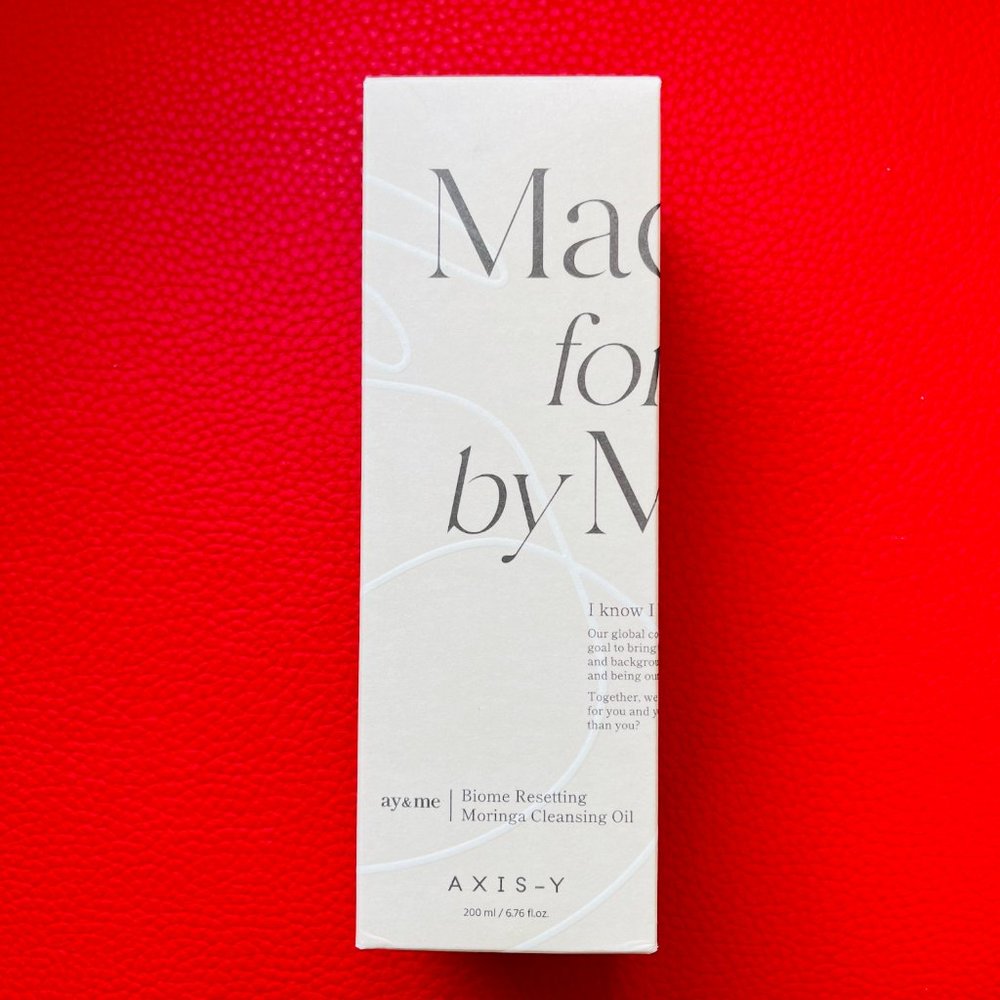 AXIS-Y Biome Resetting Moringa Cleansing Oil | 200ml / 6.76 fl. Oz. | Skin Purif